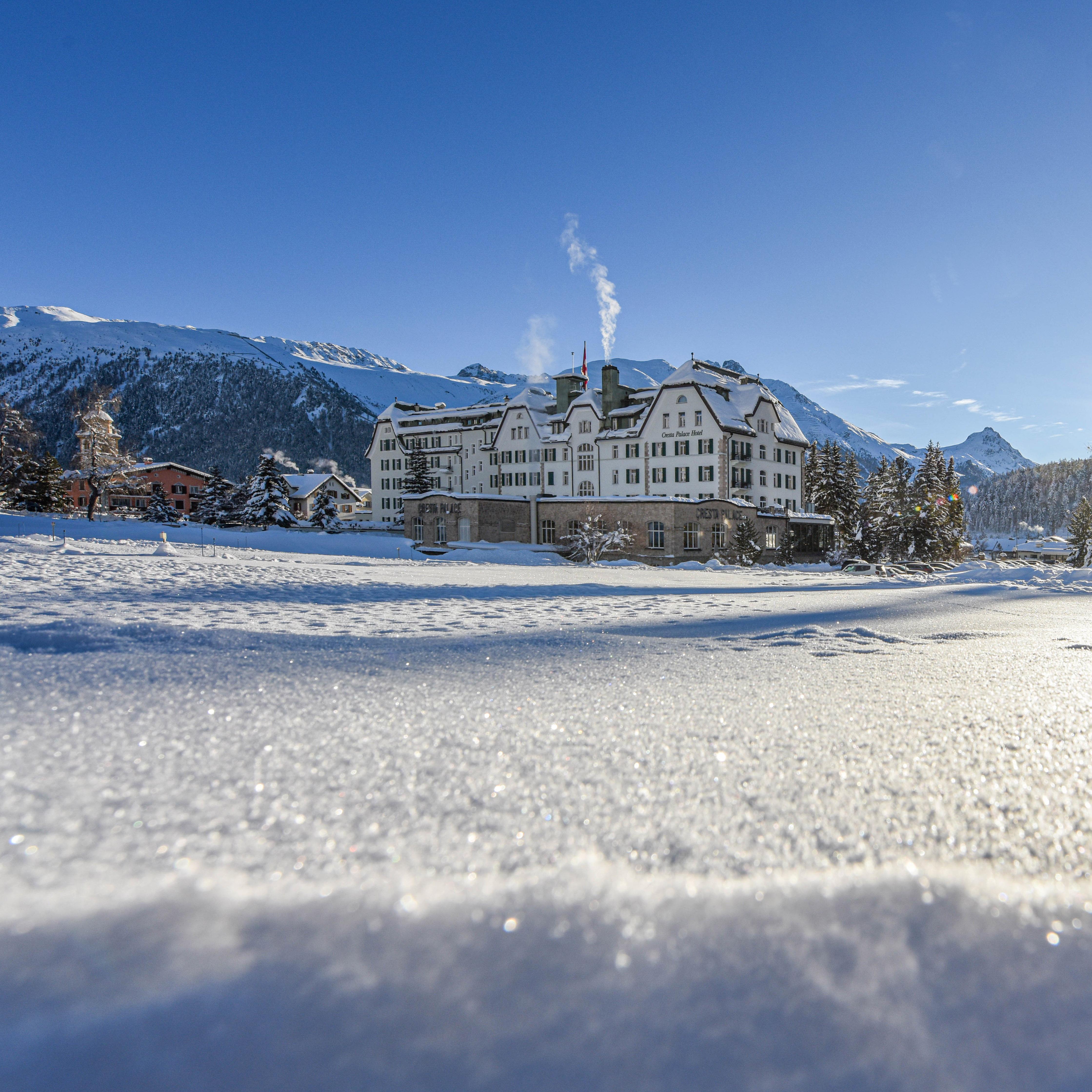 Cresta Palace Celerina Челерина Экстерьер фото